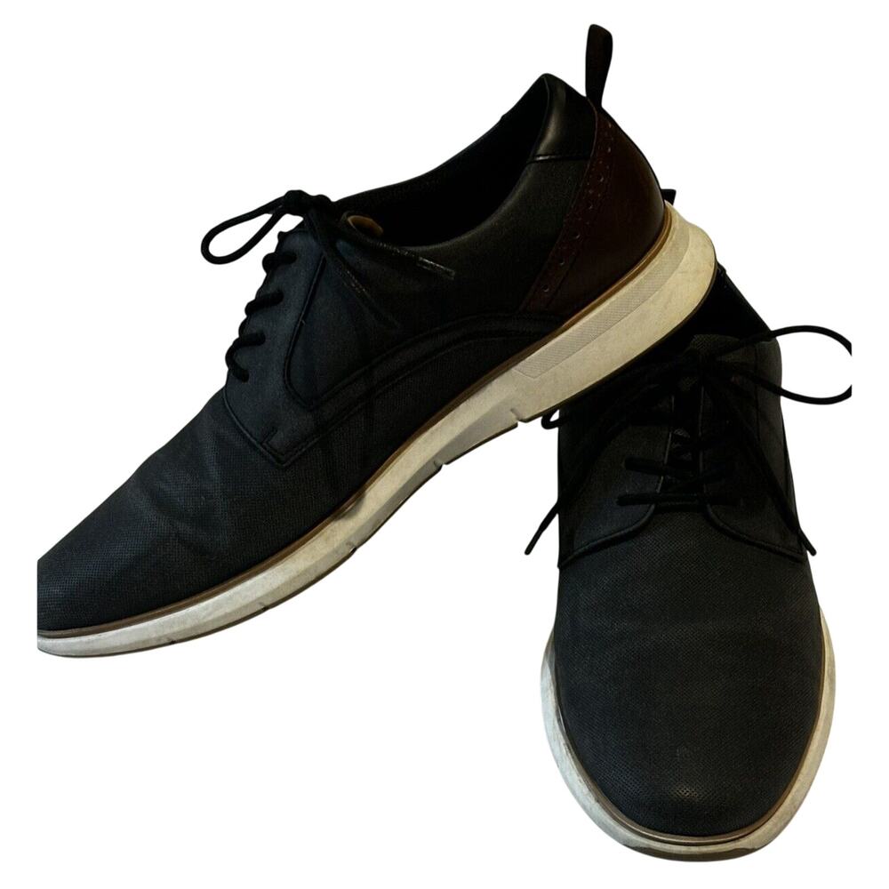 Wallin & Bros Shoes Men's Size 12 Blue Oxford Lace Up comfort Casual‎ Career